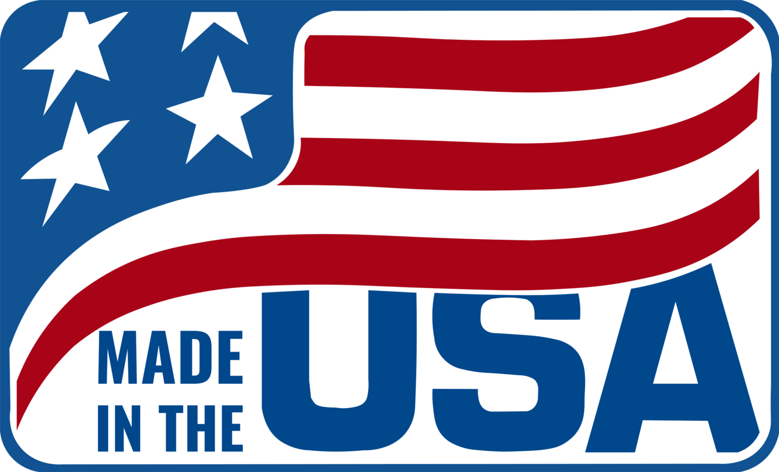 MADE IN THE USA LOGO WITH USA NATIONAL LOGO