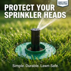 Sprinkler-Guard installed around a sprinkler head